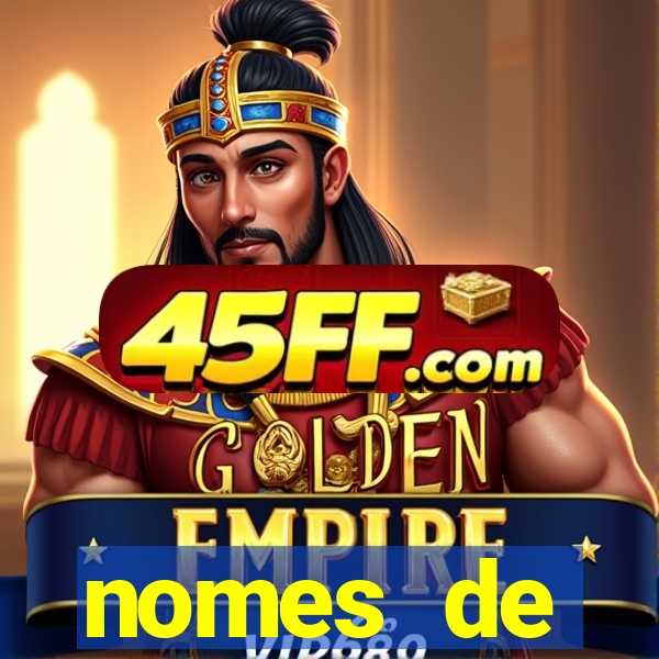 nomes de plataformas de jogos de cassino